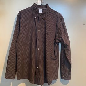 Burgundy Brooks Brothers Button Down - XL